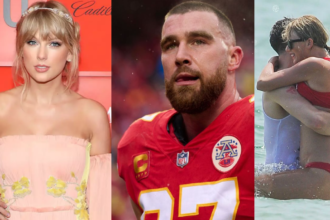 Taylor Swift and Travis Kelce caught in a candid moment - Taylor Swift Dating.