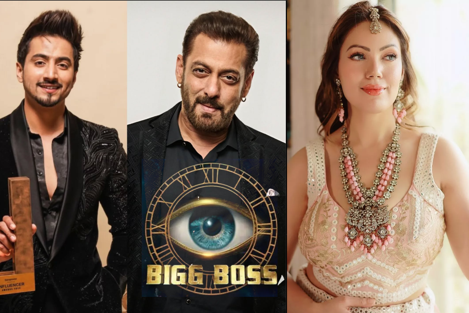 Salman Khan with Bigg Boss 19 contestants list for 2025 season